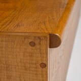 Officina Rivadossi Oak Bench, Italy 1970s