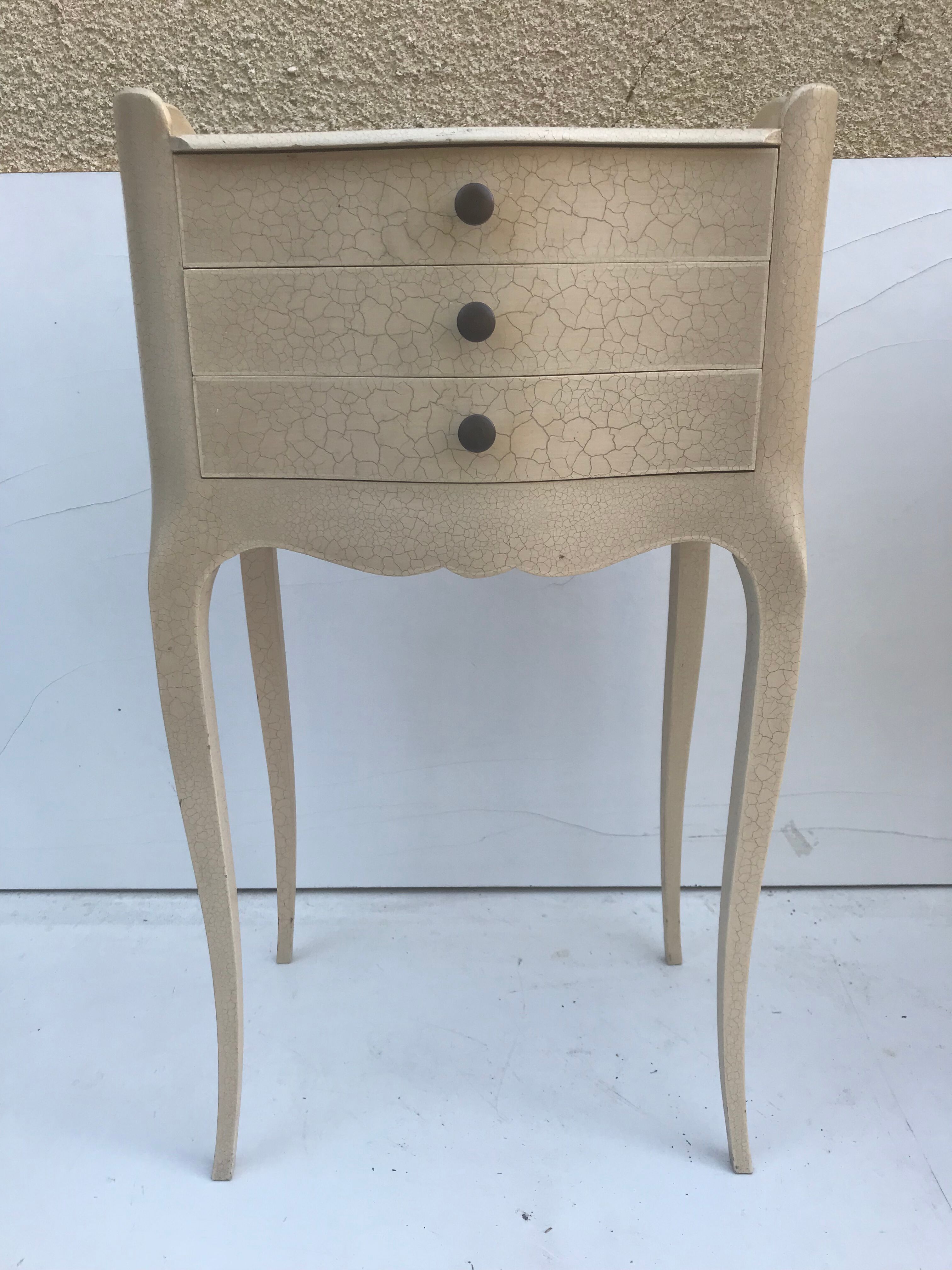 Pair of bedside tables in the Louis XV style