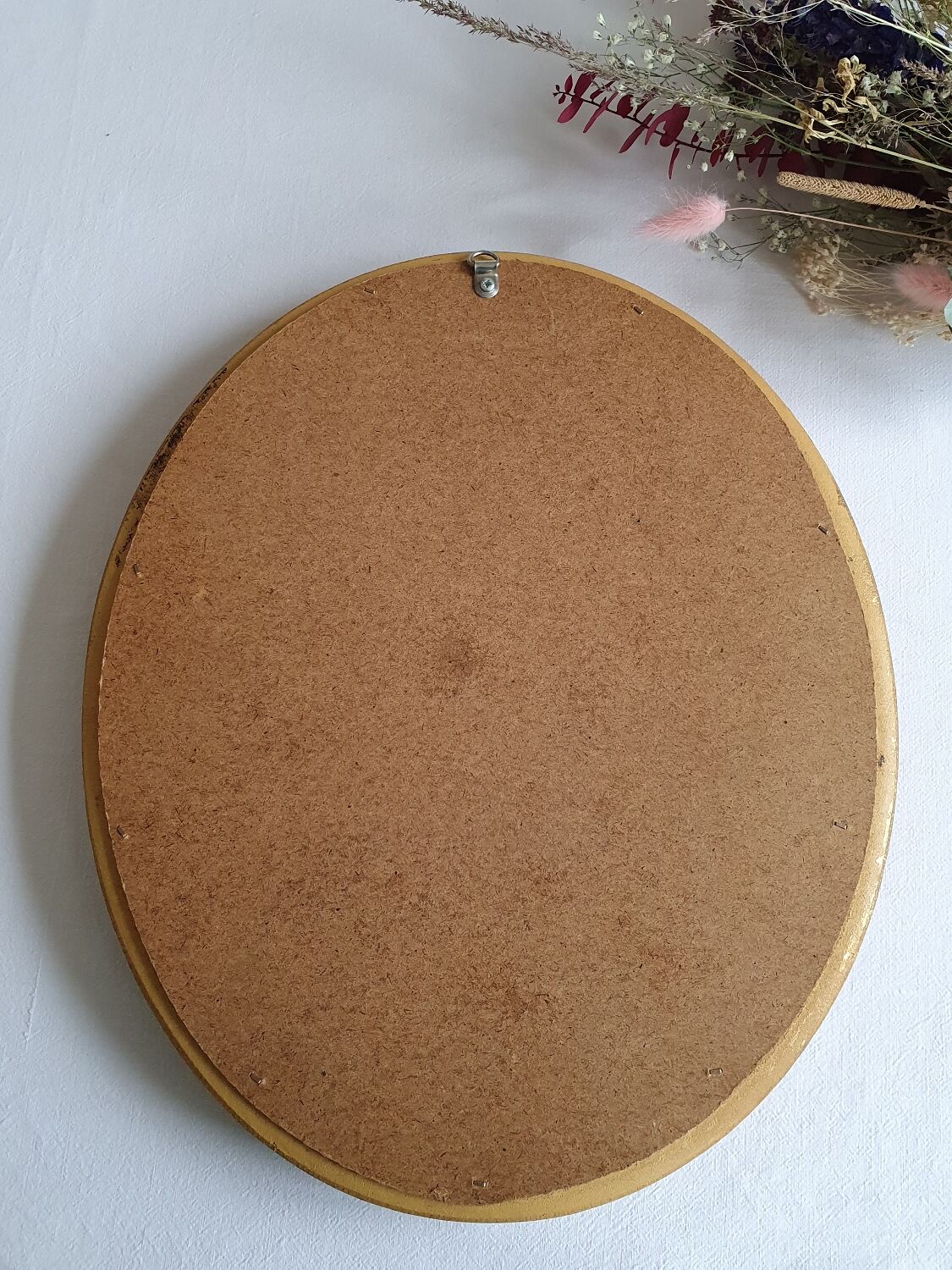 Vintage gold mirror