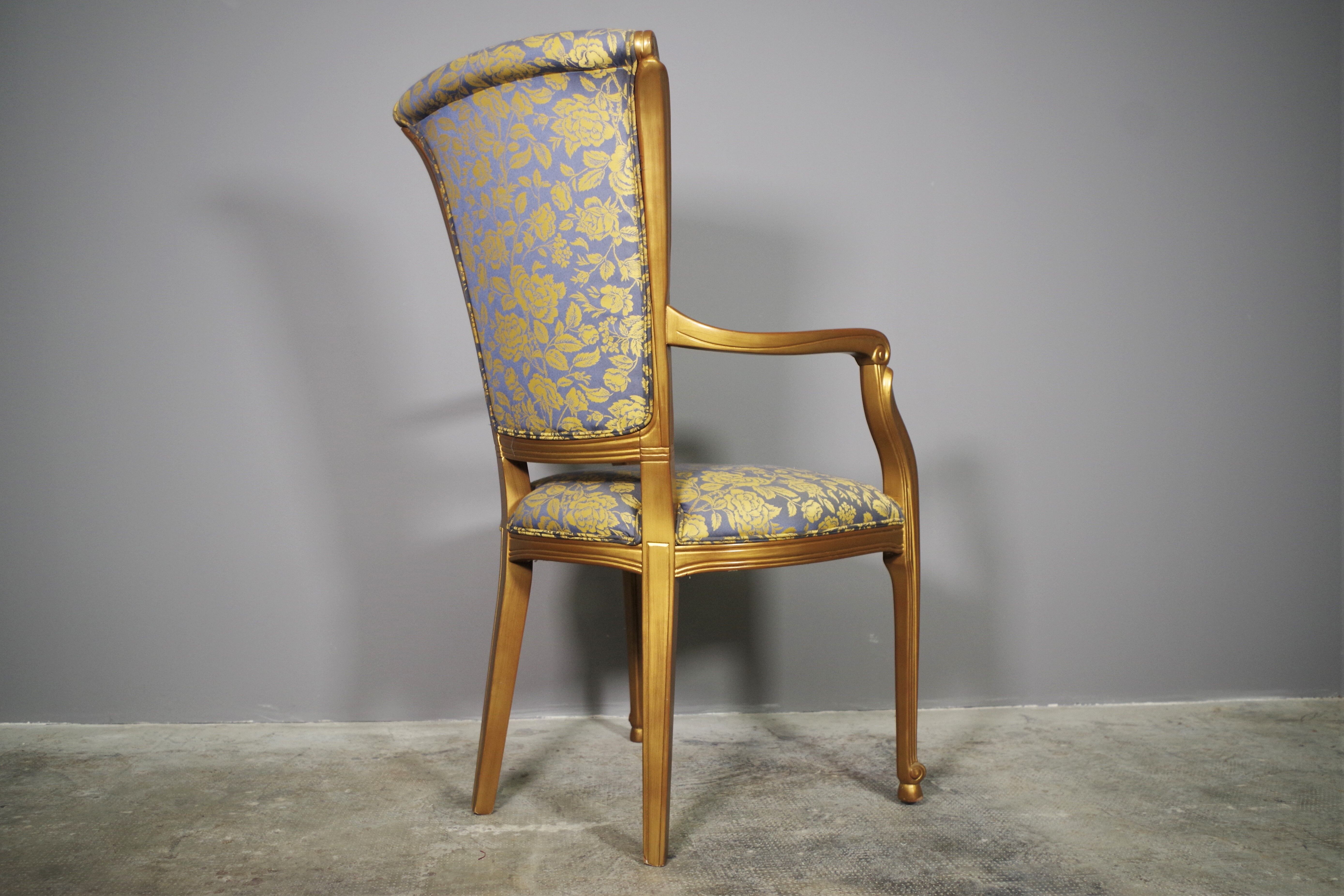 Baroque style dining chair, Venice, 1930