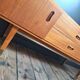 Vintage teak sideboard, Scandinavian design, antique TV cabinet
