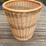 Large wicker basket: 60s