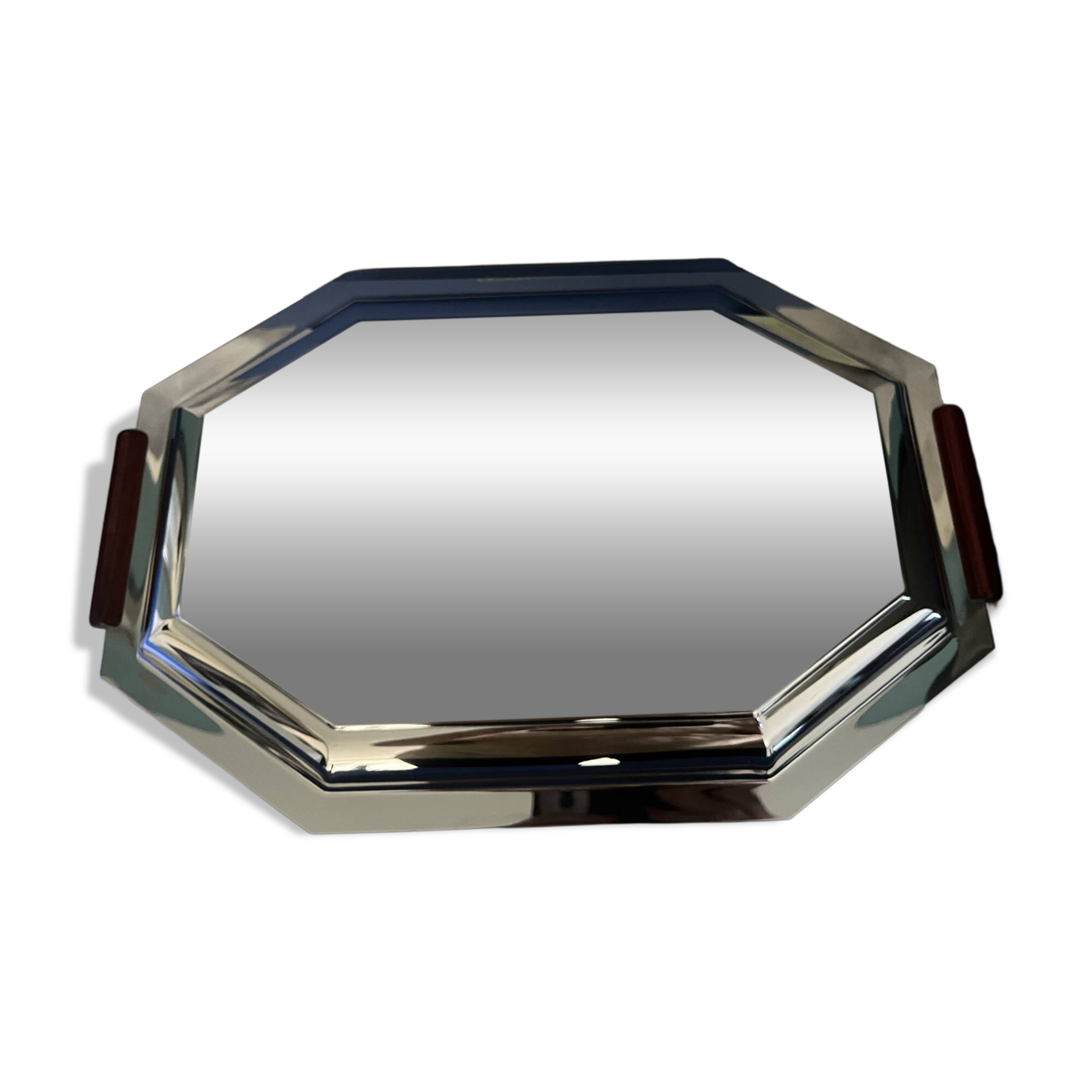 Platerau octogonal en acier inoxidable