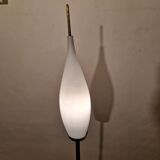 Lampadaire vintage opaline 1960