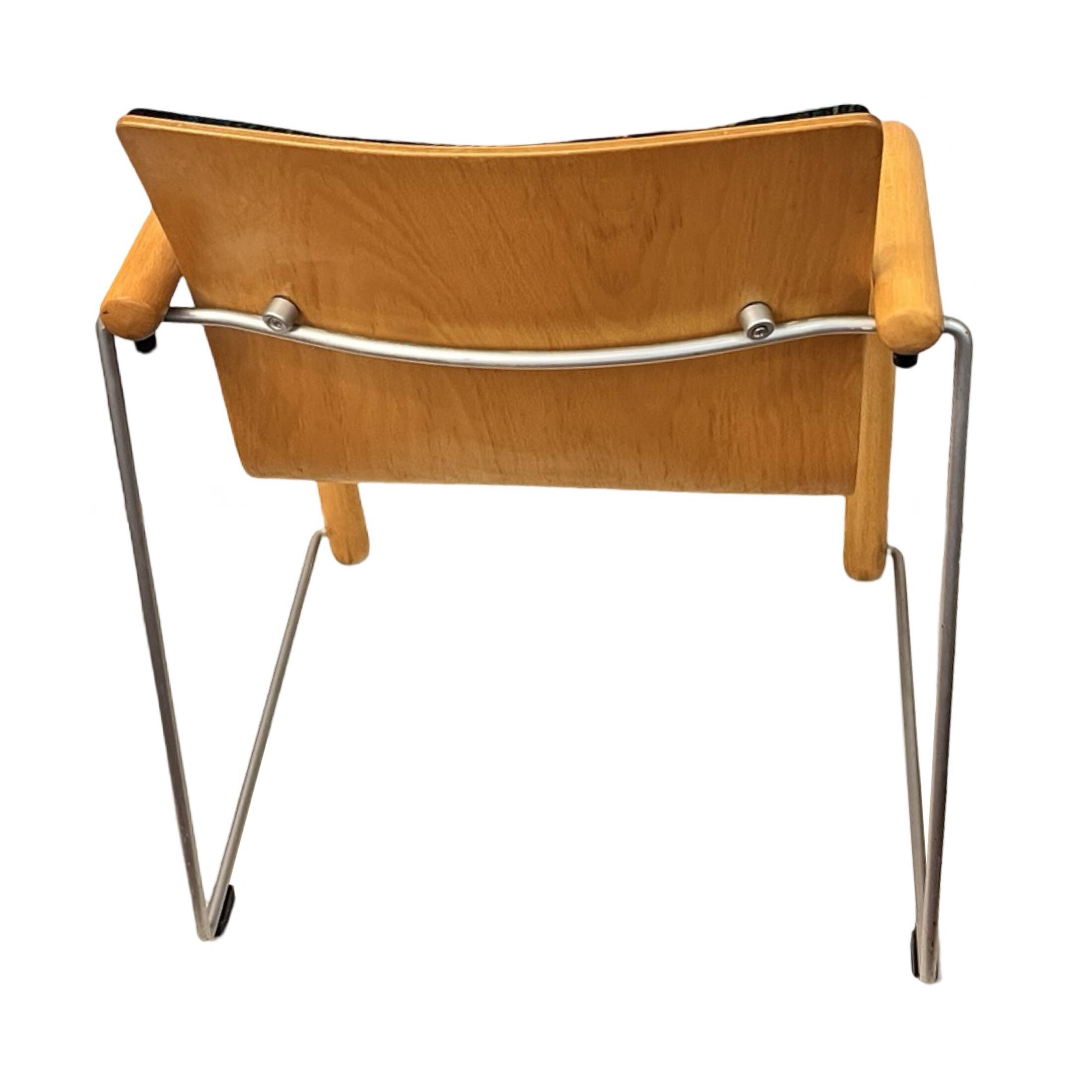 Upholstered chair, type S320, designed by W. Schneider, U. Böhme, Thonet, Germany, 1984