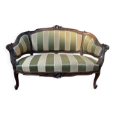 Canapé - Banquette de style Louis XV - Rocaille