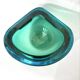 Blue and green submerged vide poche, Flavio Poli, Murano