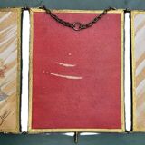 Art Nouveau Triptych Mirror Signed J. LEVAST