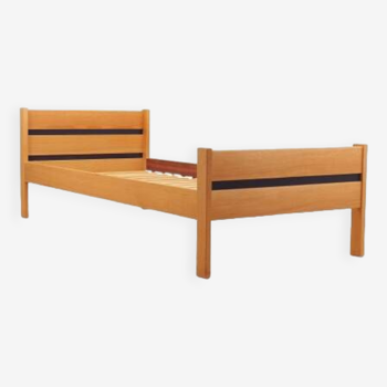 Ash bed, Danish design, 1970s, production: Denmark