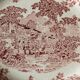 Set of 11 dessert plates in English earthenware.
