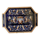 Old Dish Plate Handle Gien Earthenware Ceramic Renaissance Decor
