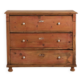 Commode ancienne en bois massif (c.1920)