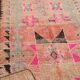 Pink vintage handmade moroccan rug 152 x 231 cm - Berber Wool Rug Antique