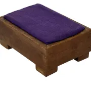 Art Deco footstool foot rest minimalist 30's design small model