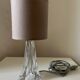 Small crystal bedside lamp Daum France