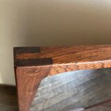 Scandinavian rosewood mirror Aksel Kjersgaard 166 for Möbel Odder 1960