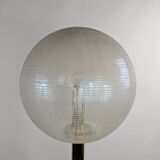 Italian floor lamp glass and brass