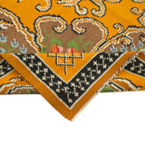 Handwoven Vintage Flatweave Yellow Kilim 185 cm x 270 cm - 23396