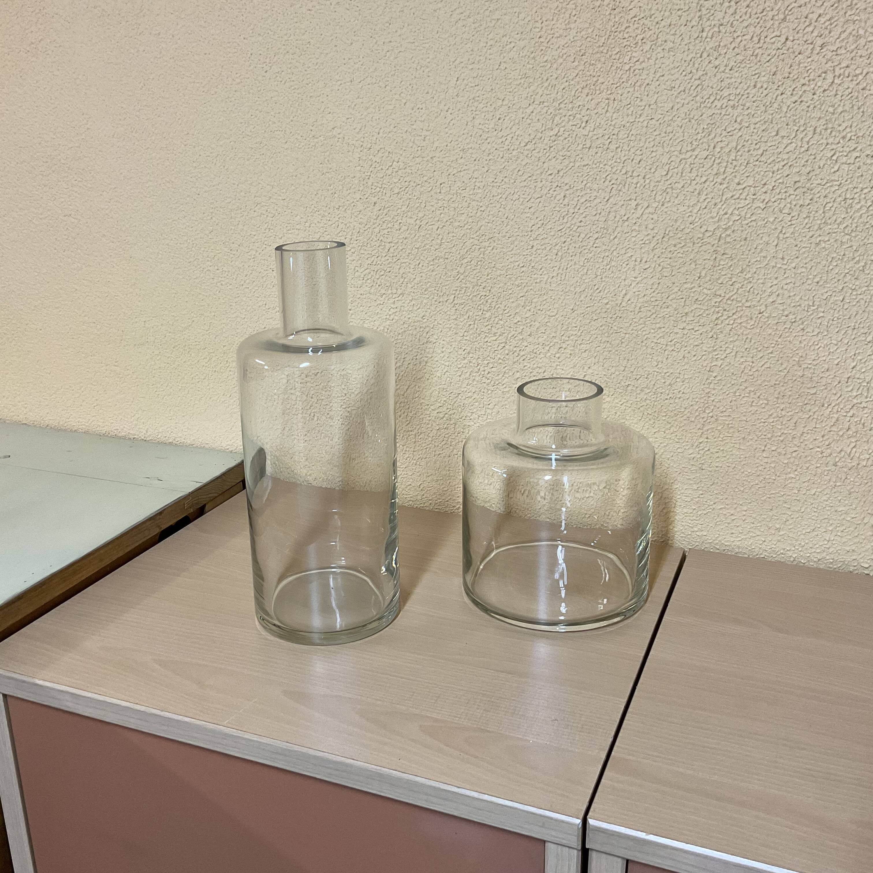 Pair of Designer glass vases