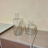 Paire de vases en verre Design