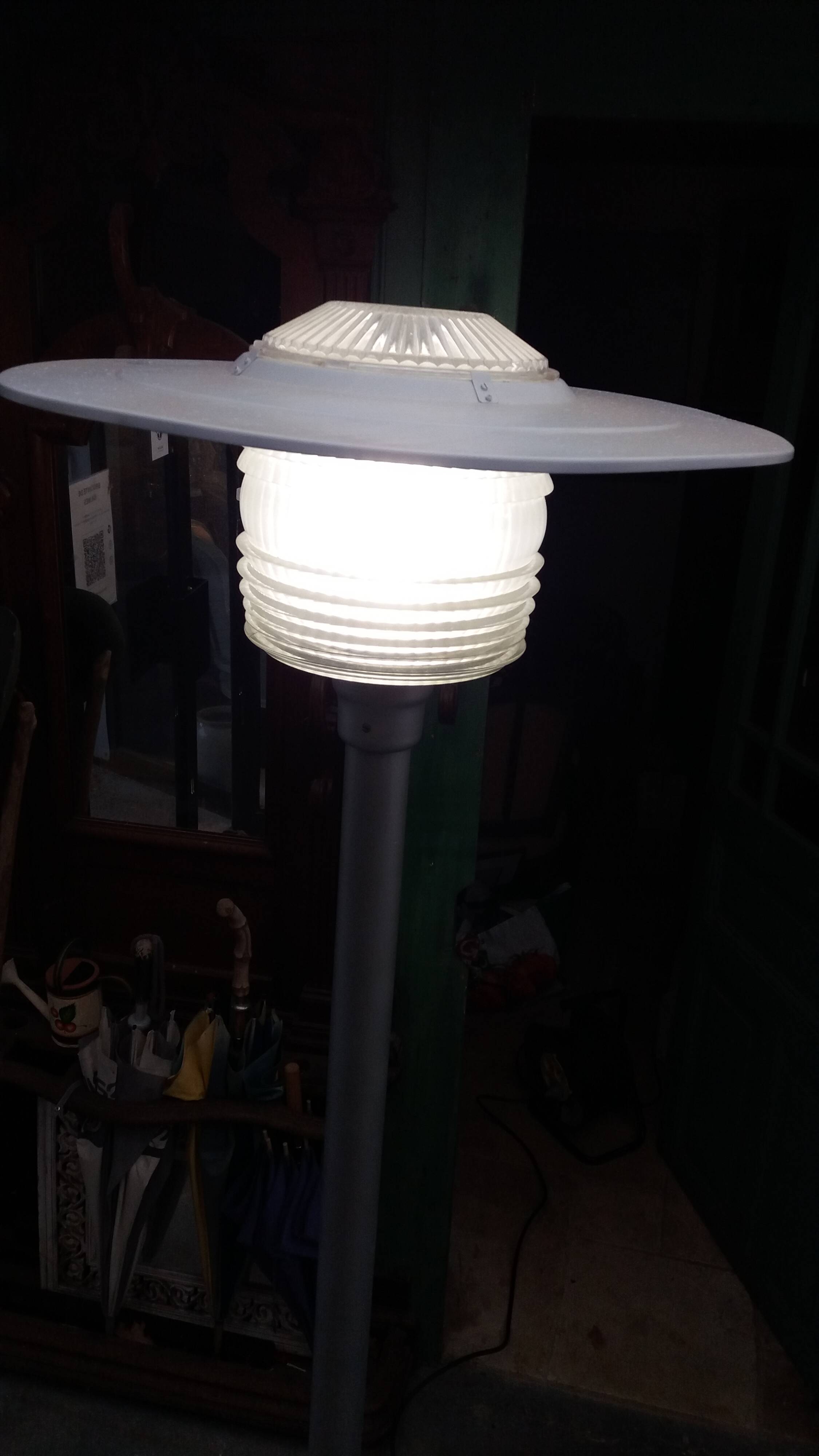 Holophane floor lamp