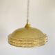 Pendant light with Clichy glass shade