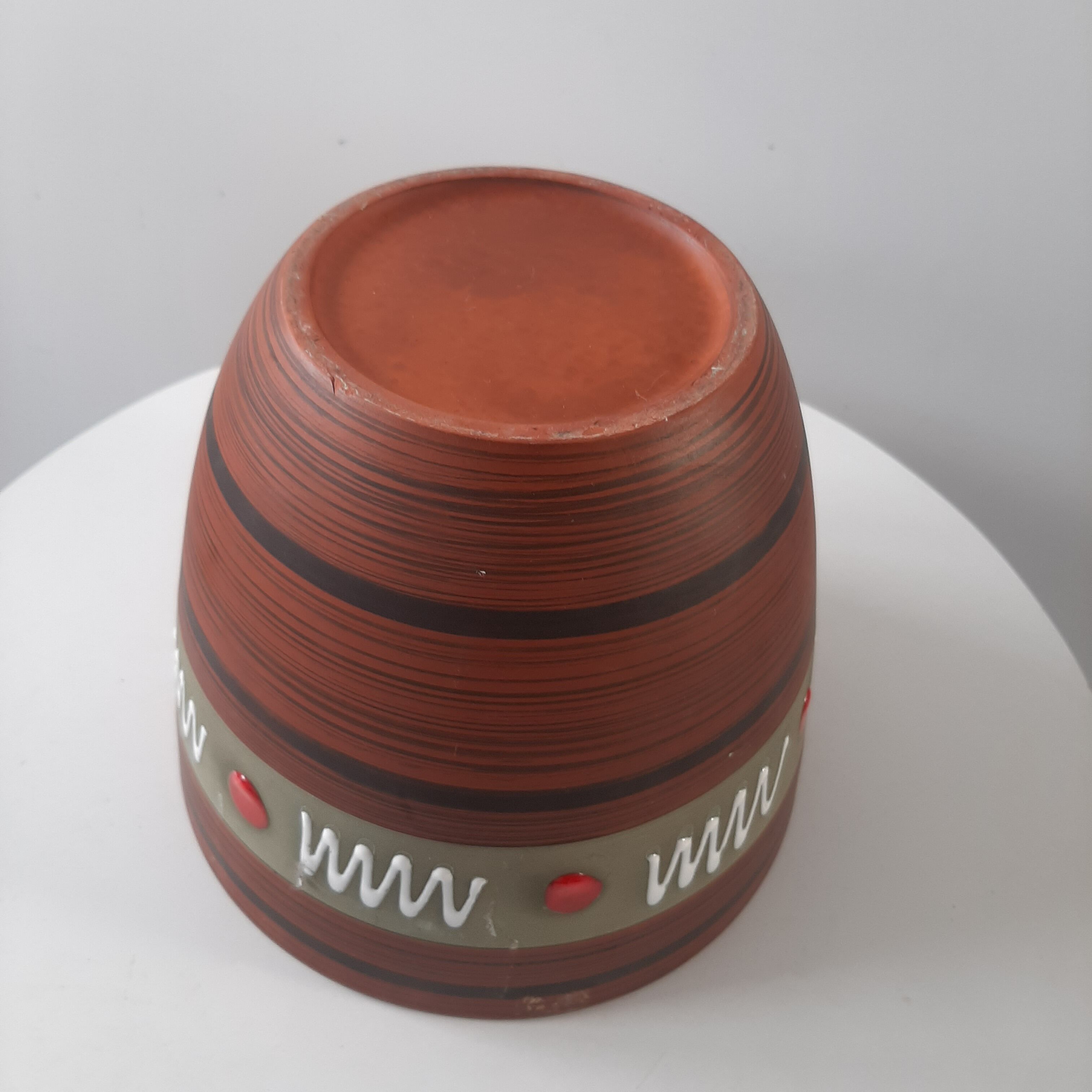 Ceramic pot cover years 60 west germany