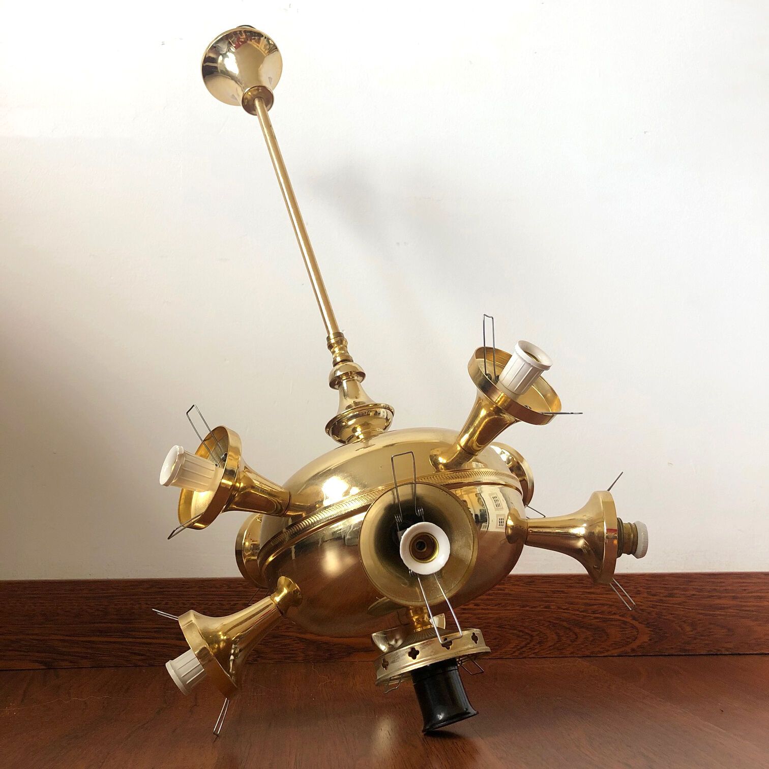 Sputnik or Sputnik chandelier from the 1960s