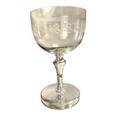 Water glass Baccarat Pompadour model before 1936