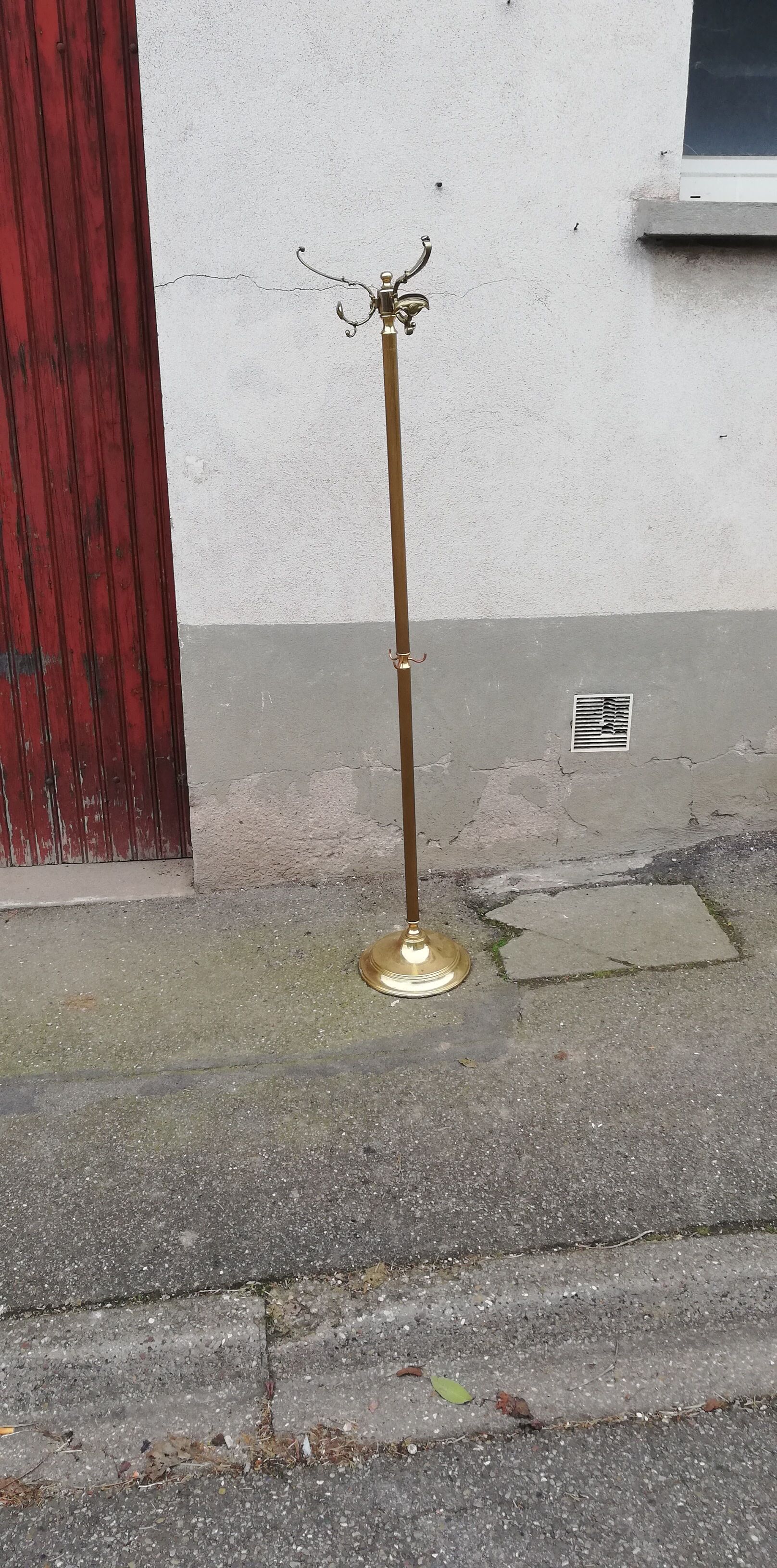 Porte manteau vintage laiton