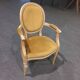 Fauteuil Louis XVI médaillon
