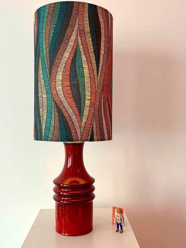 Lampe vase vintage élégante – design Hanns Welling (1967)