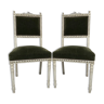 Pair of louis xvi style chairs