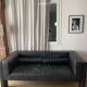 Black leather sofa series DS-4000 by Paolo Piva - model 4251/23