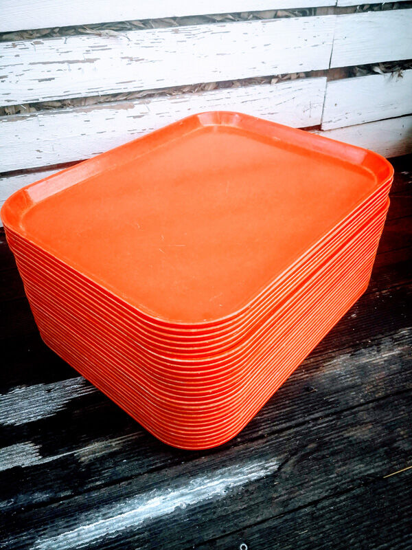 Orange fiberglass top