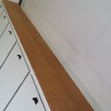 Old wooden workshop furniture