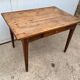 Solid wooden farm table with 1 drawer