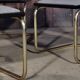 Lot de 4 chaises pied doré B32 Marcel Breuer