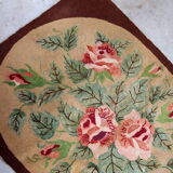 Tapis ancien Américain Hooke fait main 82x134cm, 1900