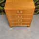 Vintage 1960s chest of drawers - 4 drawers - leg frame
