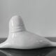 Ceramic glazed "blanchon" seal statuette from Alcobaça – Portugal