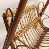 Bamboo magazine rack 1960