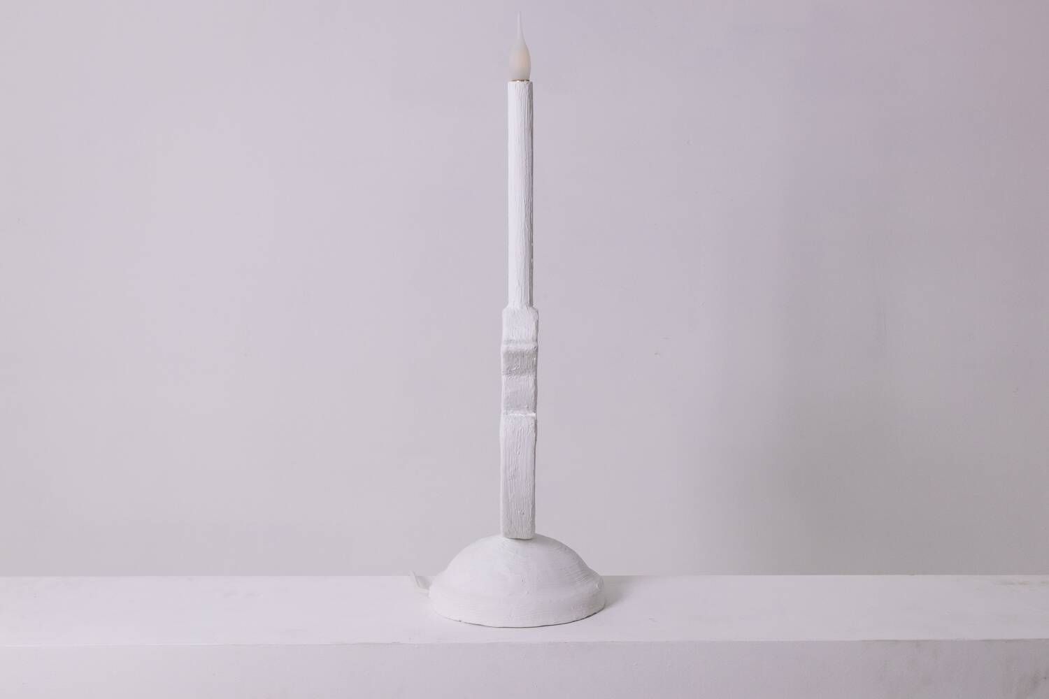 “Cui-cui” plaster lamp. Work of a French artist in small series.