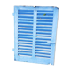 Small blue shutter L75xH101cm with louvers