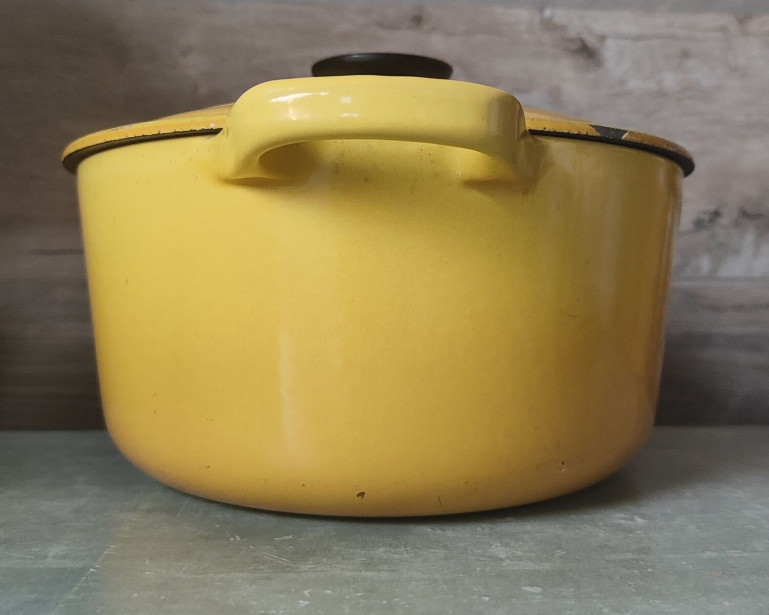 Le Creuset Yellow Oval Casserole