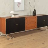 Buffet à tiroirs des années 60, style Bauhaus