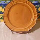 Large round ceramic dish Les Faïences Haute Provence