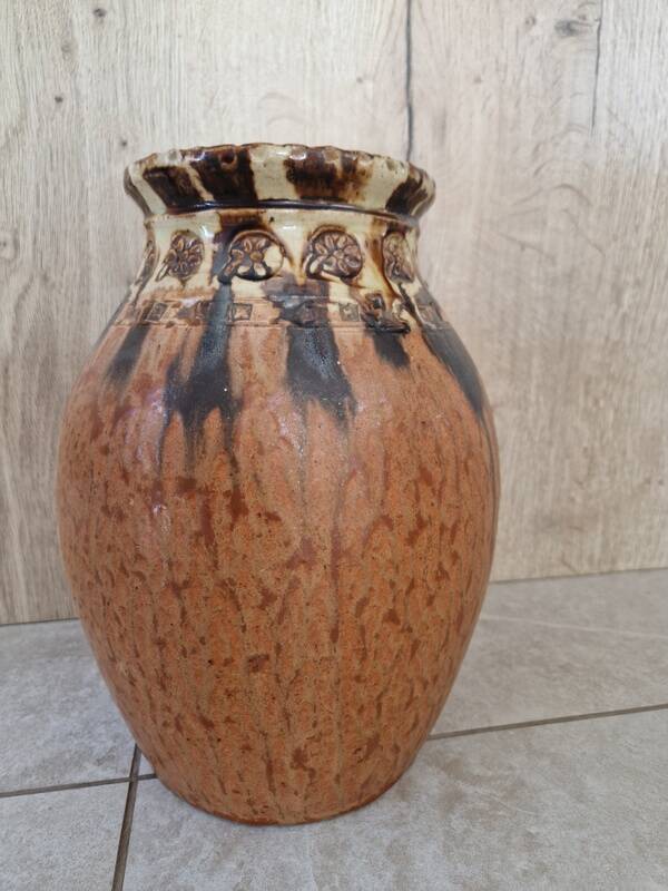 Joseph Talbot (1888-1959) in La Borne - Important stoneware vase