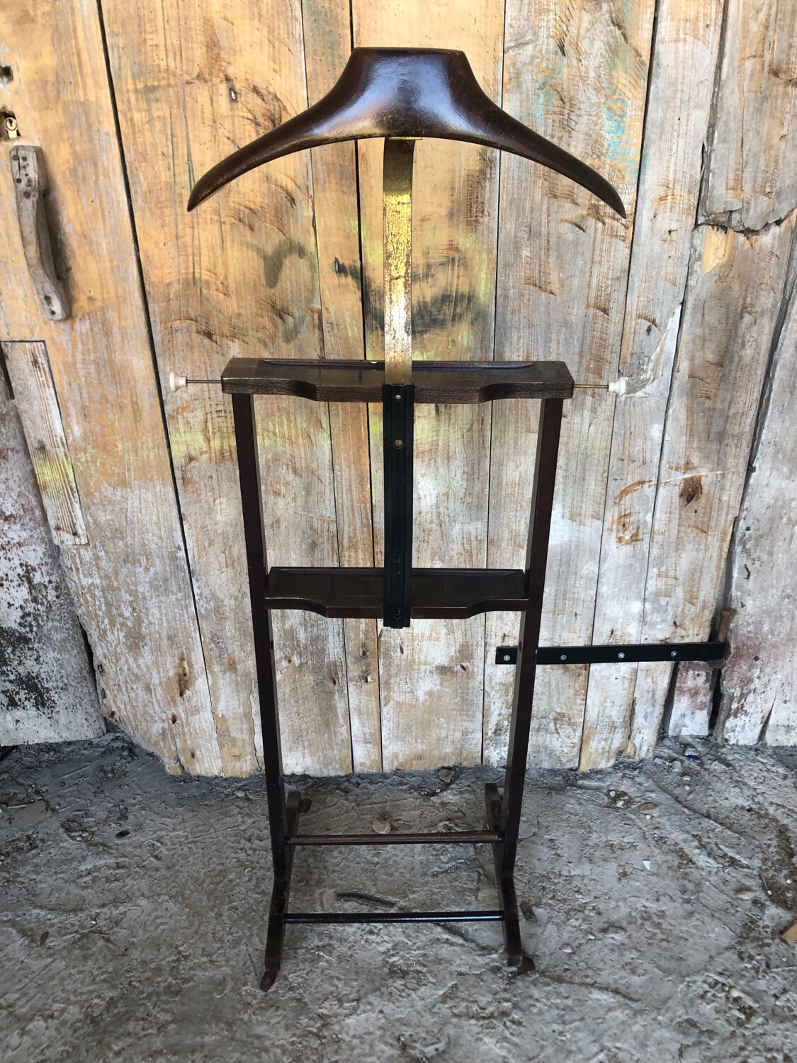 Valet wood made in italy vintage