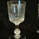 Lots of six crystal glasses